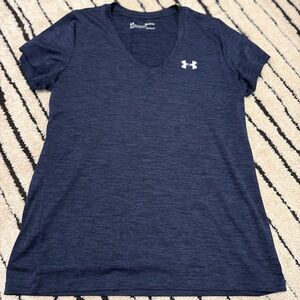 Under Armour Women's Navy V-Neck Top